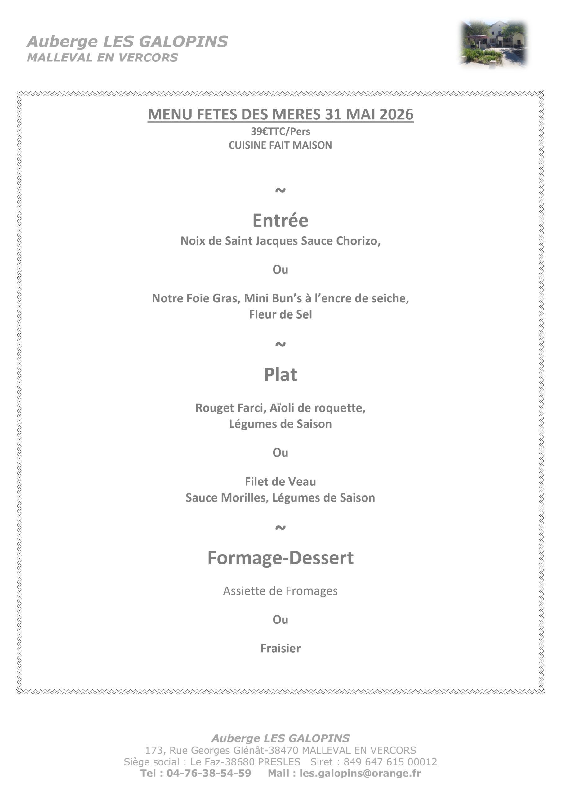 Le Menu